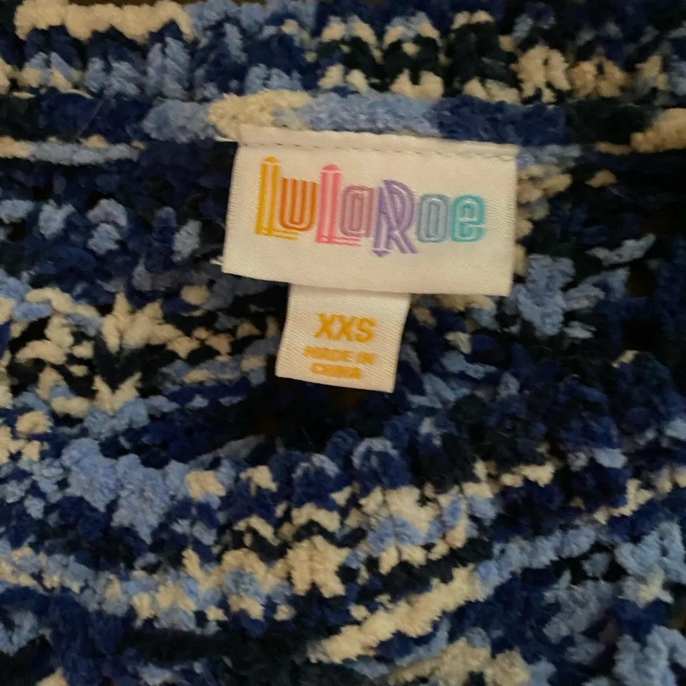 Lularoe Mariah sweater xxs - Picture 2 of 2